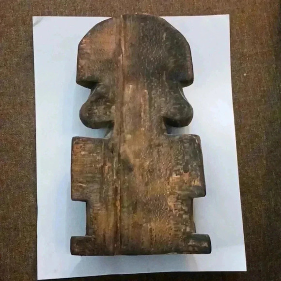 African tribal solid wood piece..artist unknown..original collectable choice - Picture 4 of 4